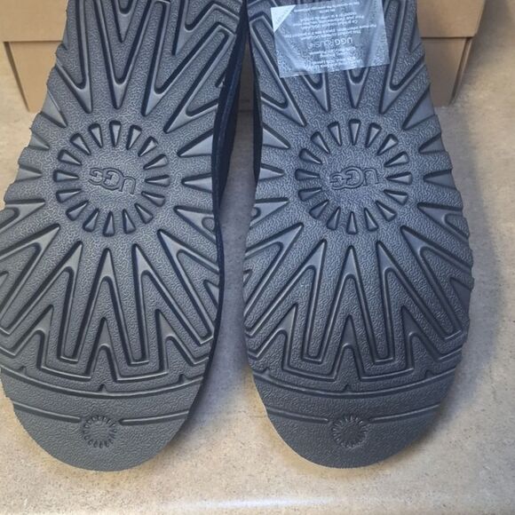 UGG Women's Neumel Platform Black Suede Zip Boots Size 7 NIB - Picture 10 of 15